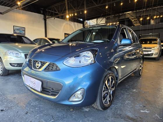 NISSAN MARCH 1.6 SL 16V FLEX 4P MANUAL NISSAN MARCH 1.6 SL 16V FLEX 4P MANUAL